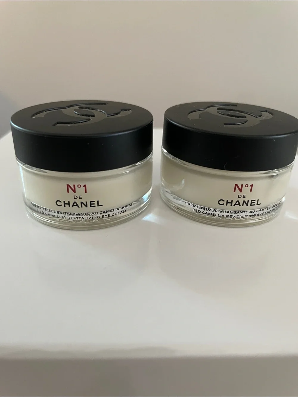 CHANEL N°1 De Camellia Revitalizing Eye Cream Duo - Black & White